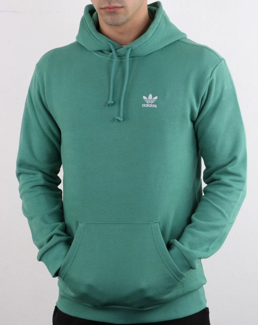 Adidas Originals Classic Hoody Soft Green - Image 3