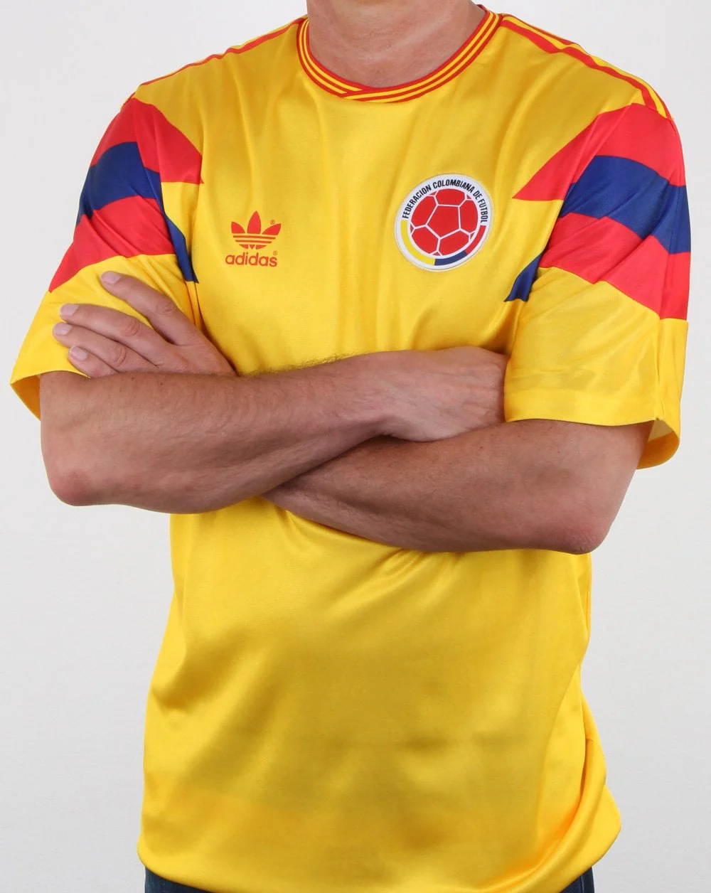 Adidas Originals Colombia Jersey Pure Yellow - Image 3