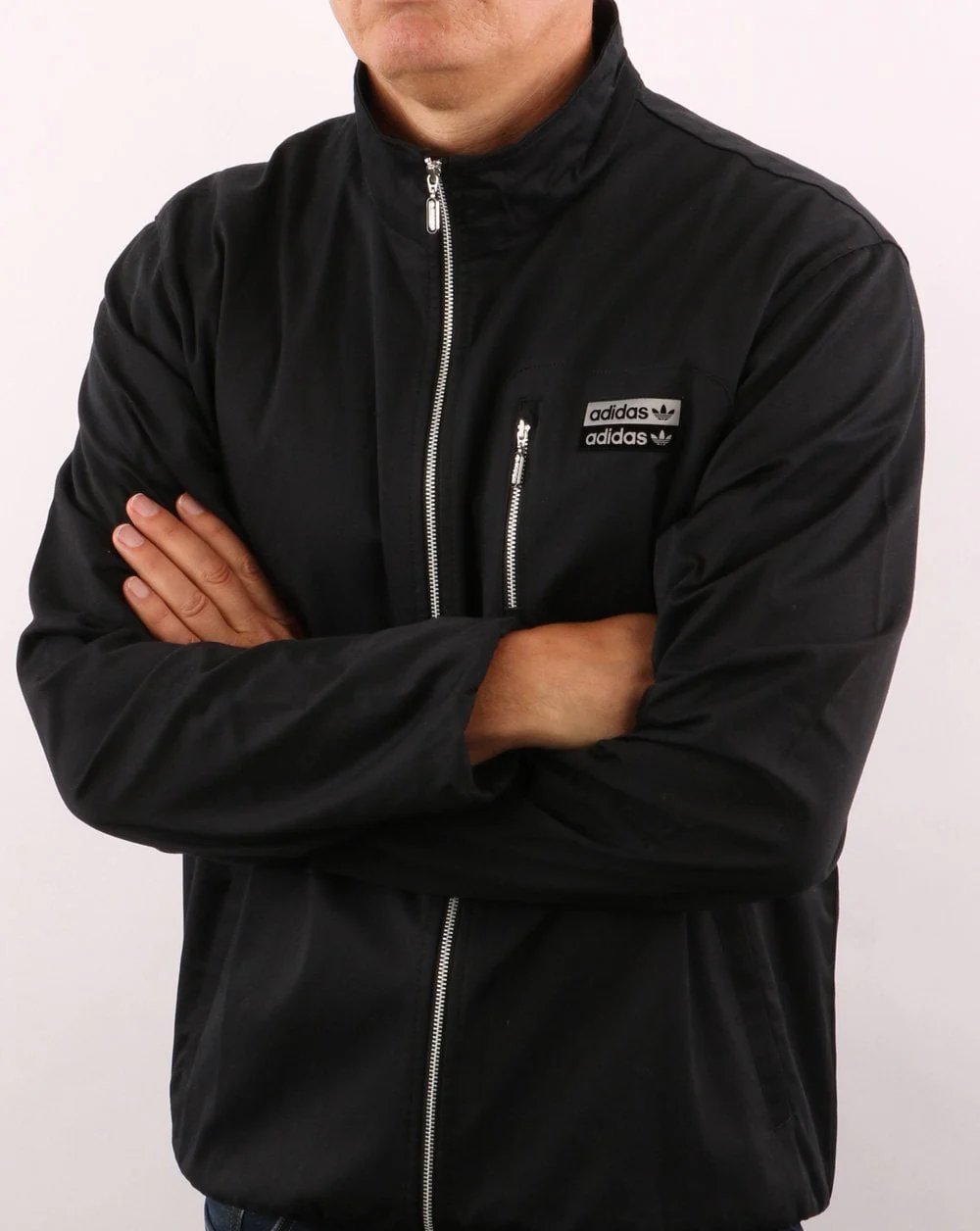 Adidas Originals Cotton Twill Jacket Black - Image 3
