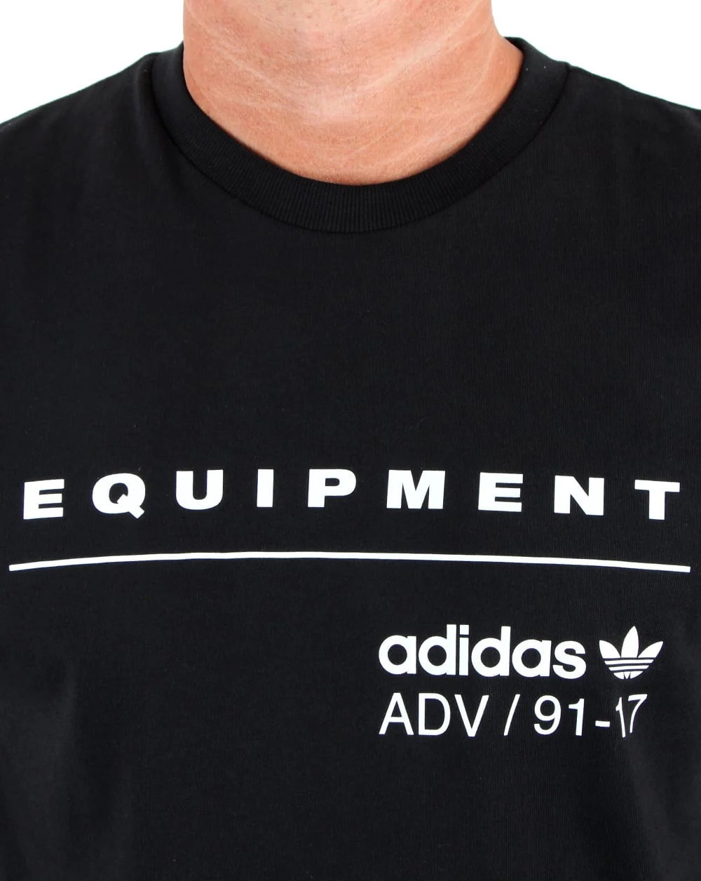 Adidas Originals EQT PDX Classic T Shirt Black/White - Image 2