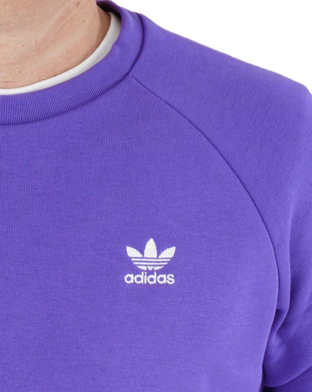 Adidas Originals Essential Crew Sweat Purple - Image 2
