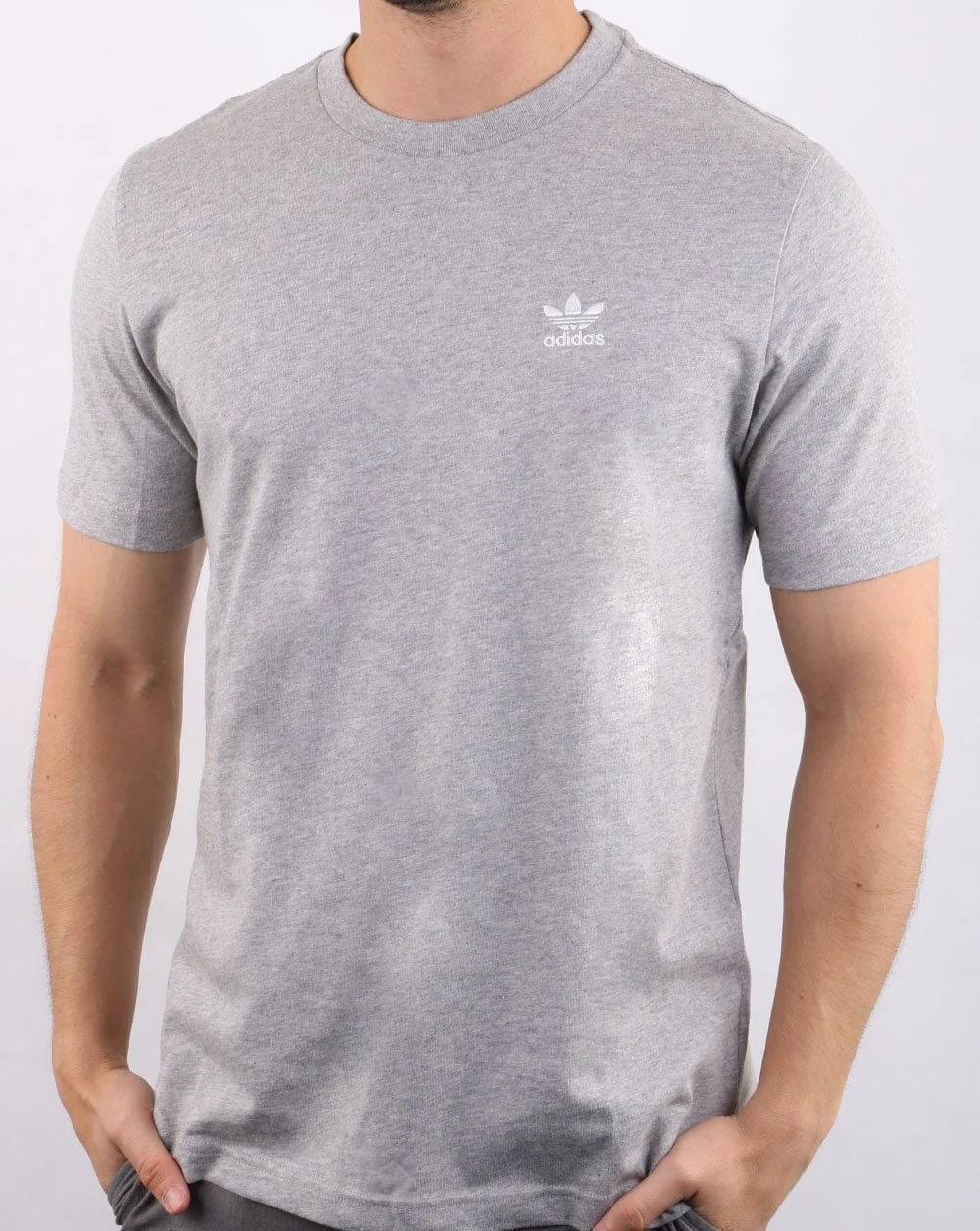 Adidas Originals Essential T Shirt Grey