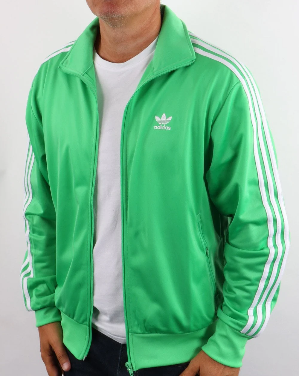 Adidas Originals Firebird Track Top Mint Green - Image 3