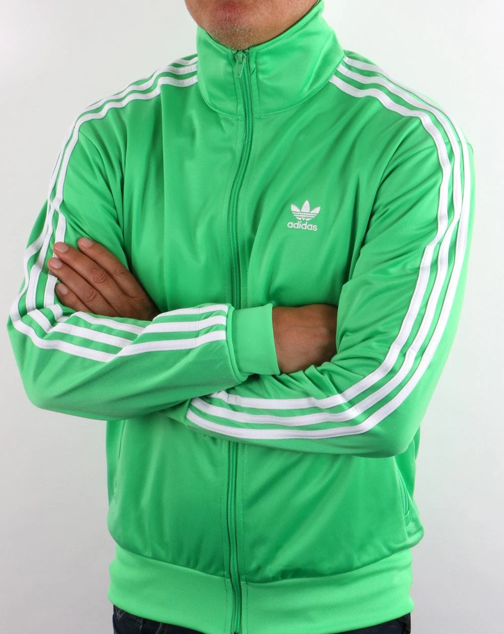 Adidas Originals Firebird Track Top Mint Green - Image 4