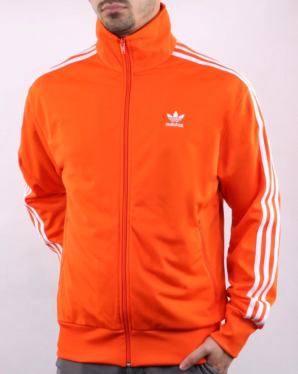Adidas Originals Firebird Track Top Orange - Image 2