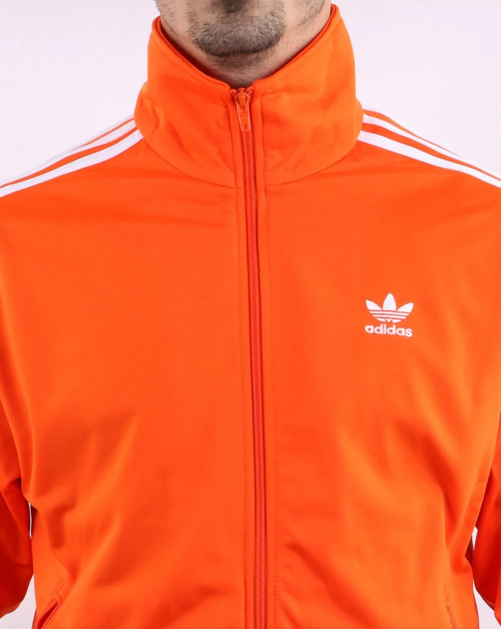 Adidas Originals Firebird Track Top Orange - Image 4