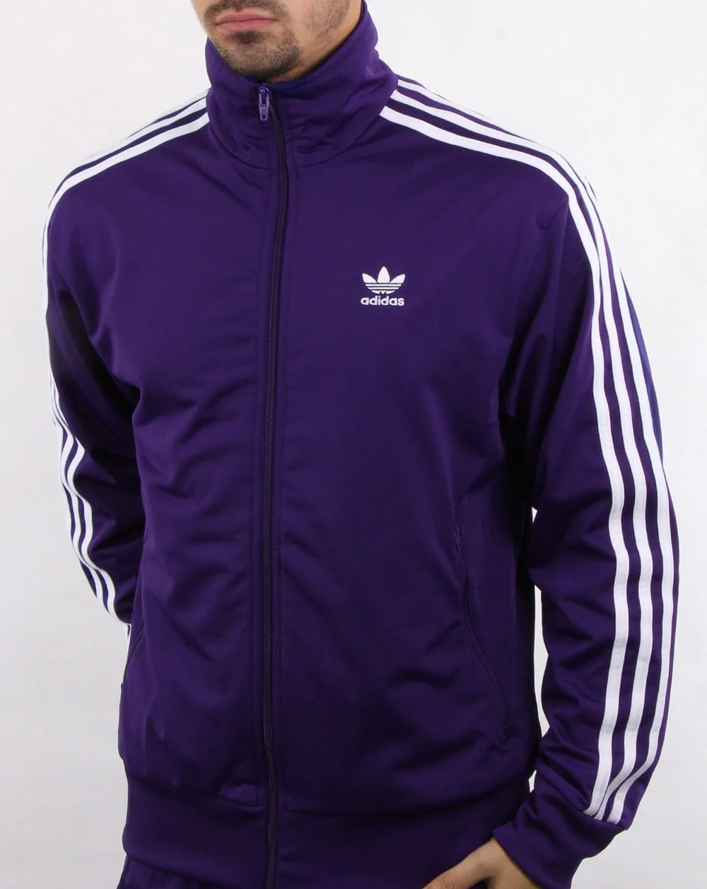 Adidas Originals Firebird Track Top Purple - Image 3