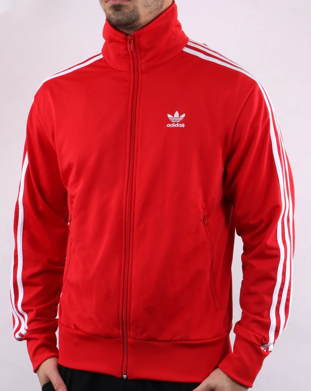 Adidas Originals Firebird Track Top Scarlet Red