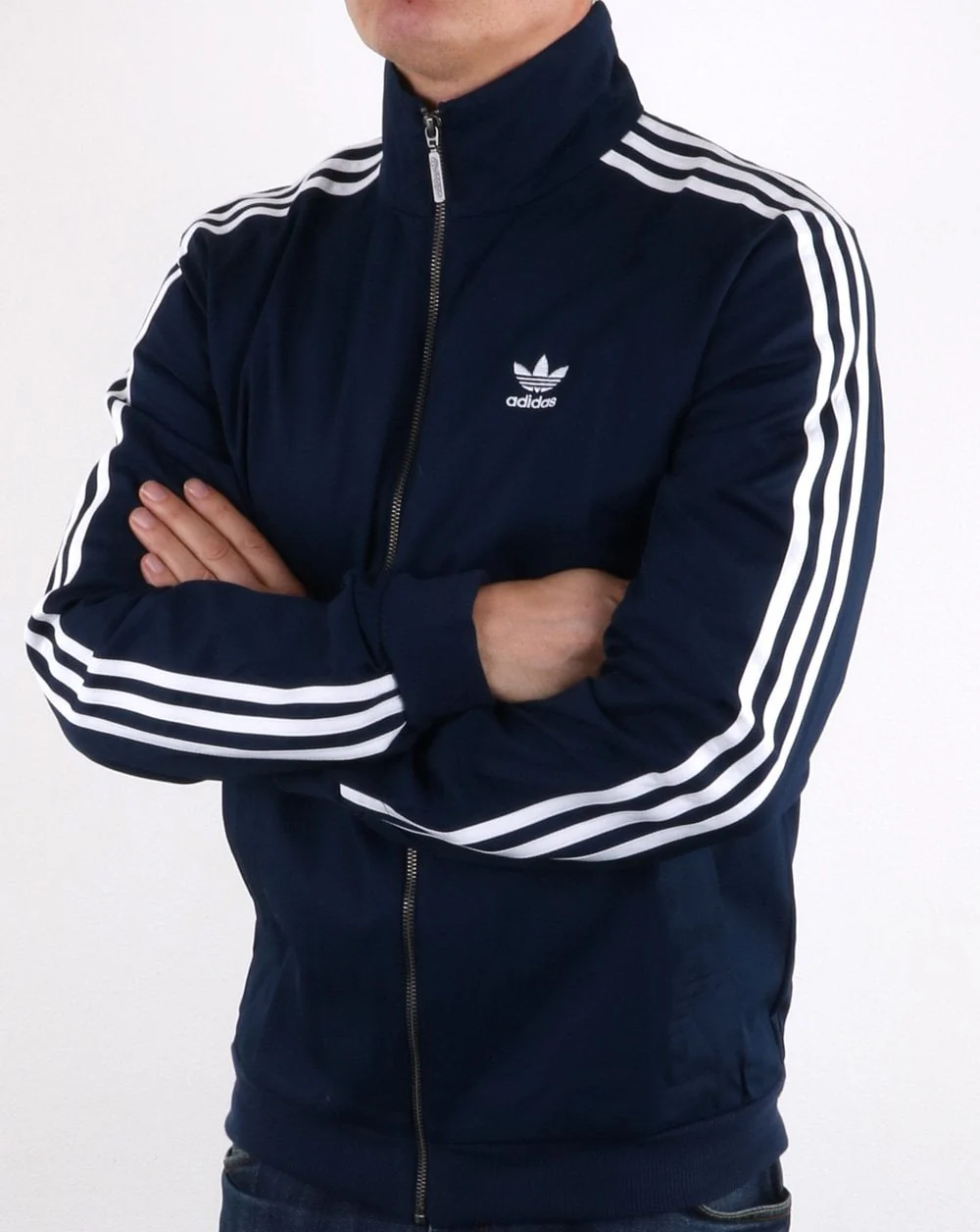 Adidas Originals Franz Beckenbauer Track Top Collegiate Navy - Image 3