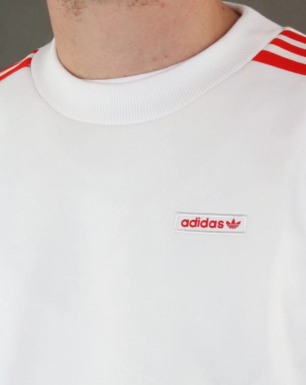 Adidas Originals Mdn Sweatshirt White - Image 2