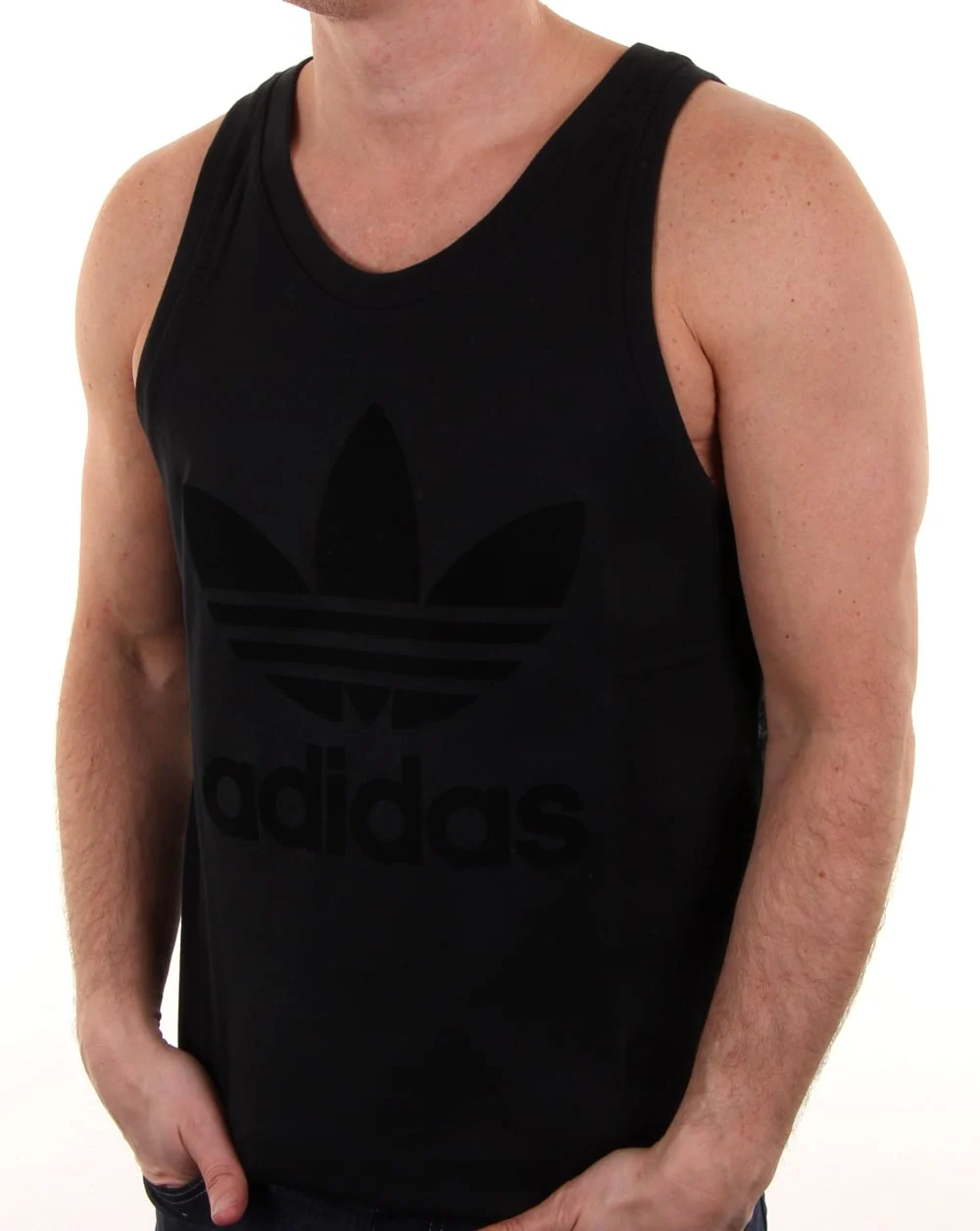 Adidas Originals Ob Tonal Tank Top Black