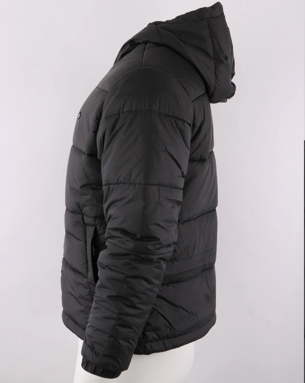 Adidas Originals Padded Hooded Puffer Black - Image 3