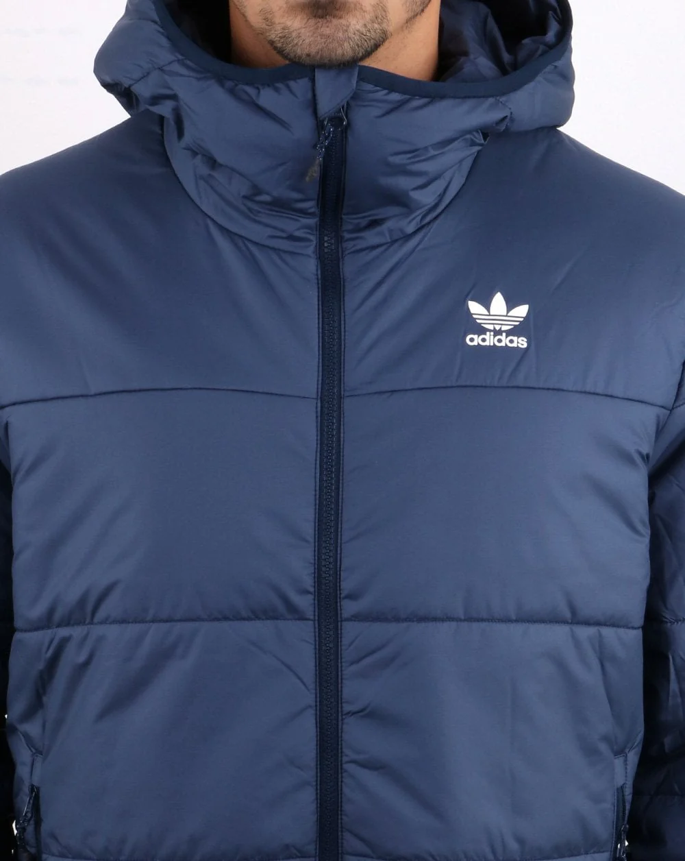 Adidas Originals Padded Jacket Navy - Image 4