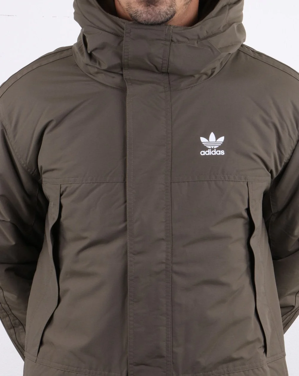 Adidas Originals Parka Padded Jacket Branch - Image 3