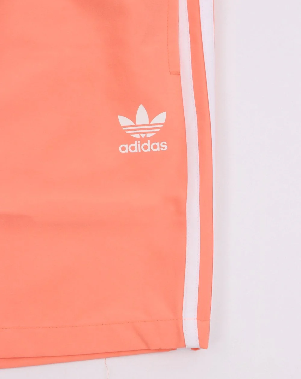 Adidas Originals Retro Sports Swim Shorts Coral - Image 2