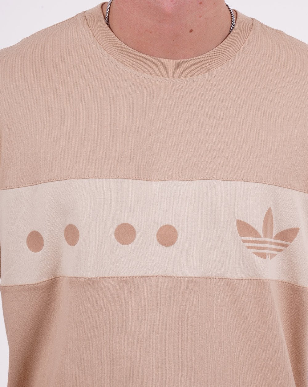 Adidas Originals RIFTA City T Shirt Beige - Image 2