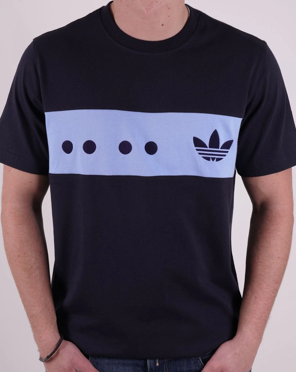 Adidas Originals RIFTA City T Shirt Navy Blue