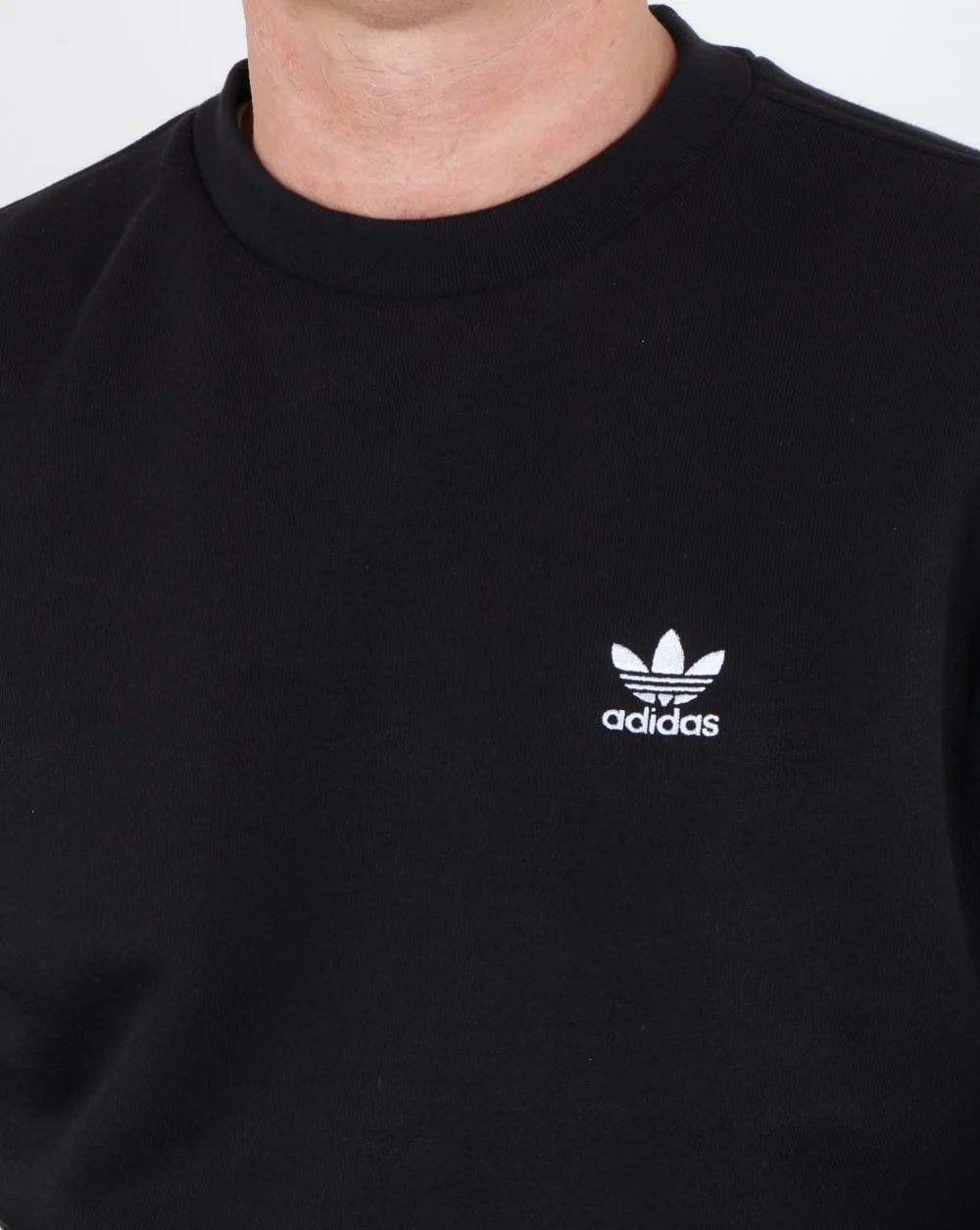 Adidas Originals Standard Crew Sweat Black - Image 2