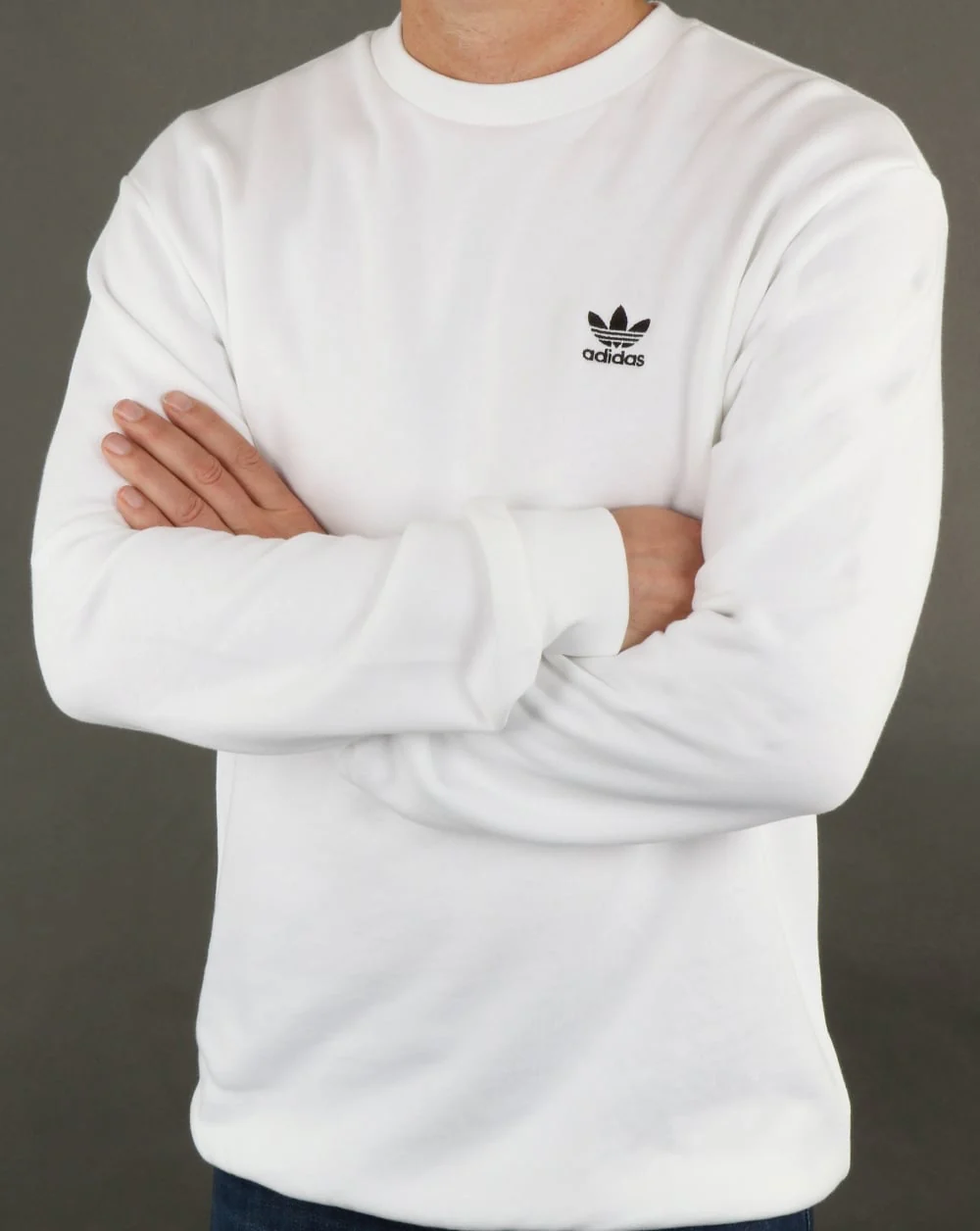 Adidas Originals Standard Sweatshirt White - Image 3