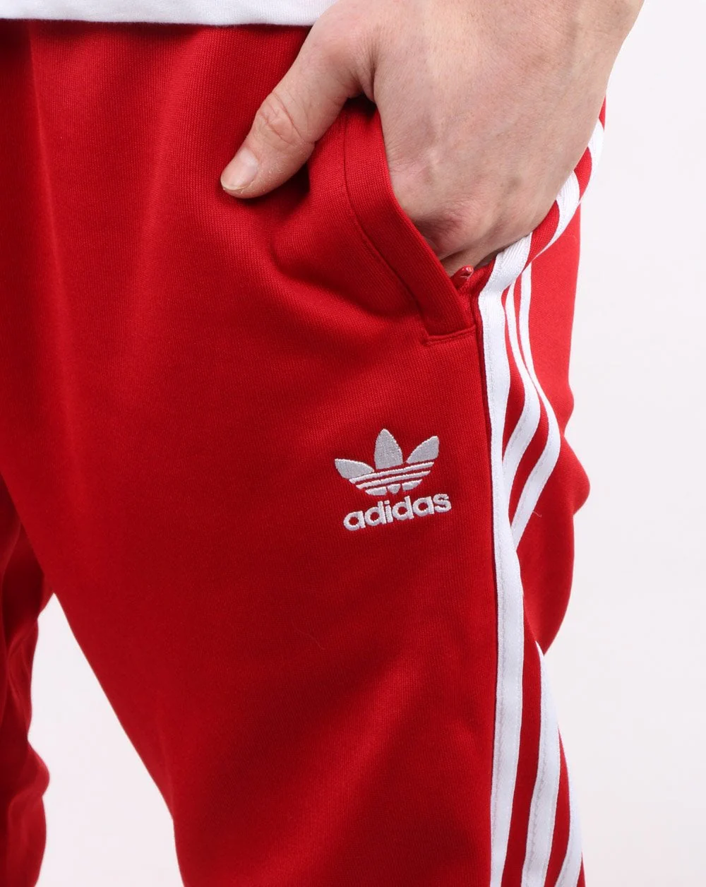 Adidas Originals Superstar Track Pants Power Red - Image 2