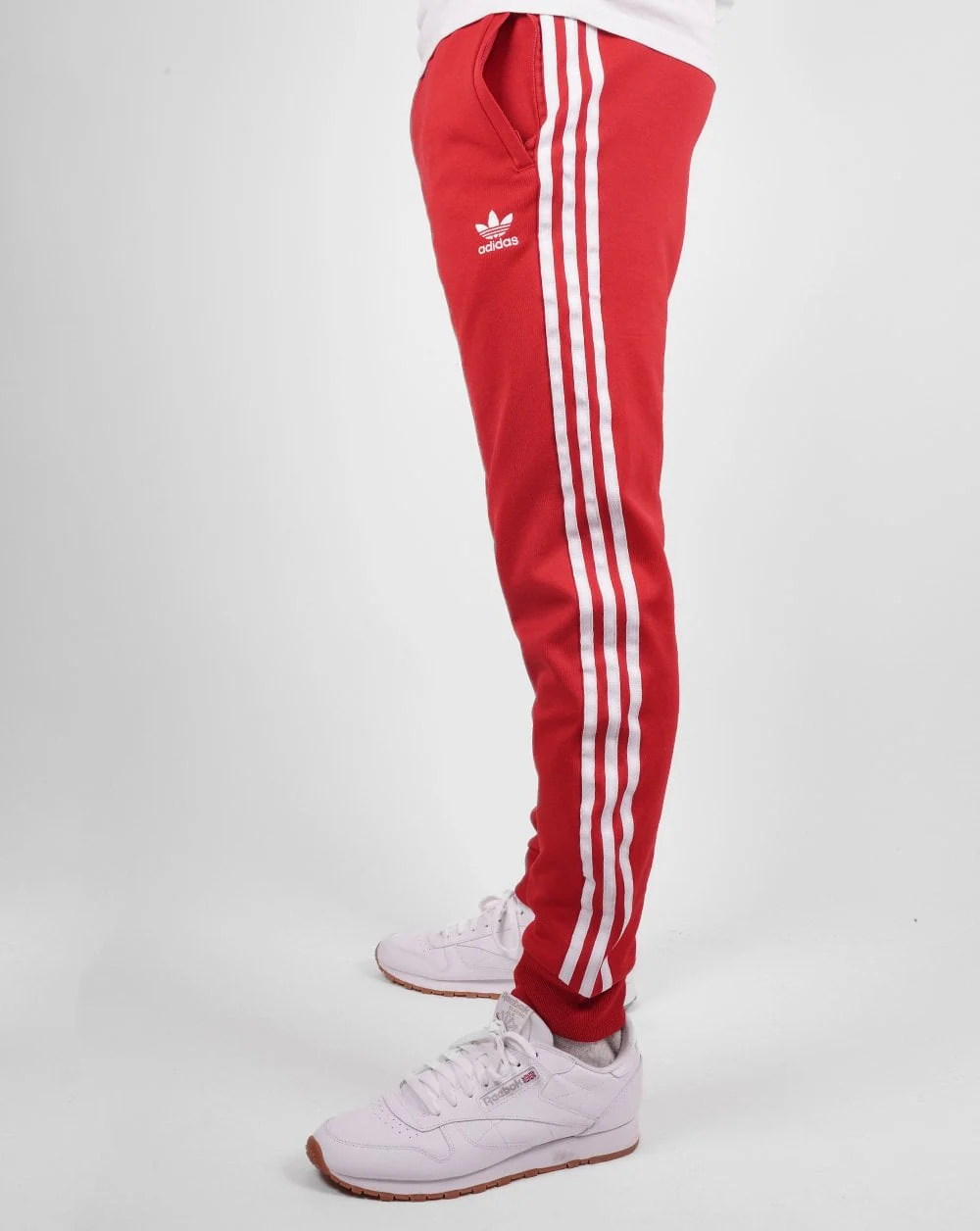 Adidas Originals Superstar Track Pants Scarlet - Image 2