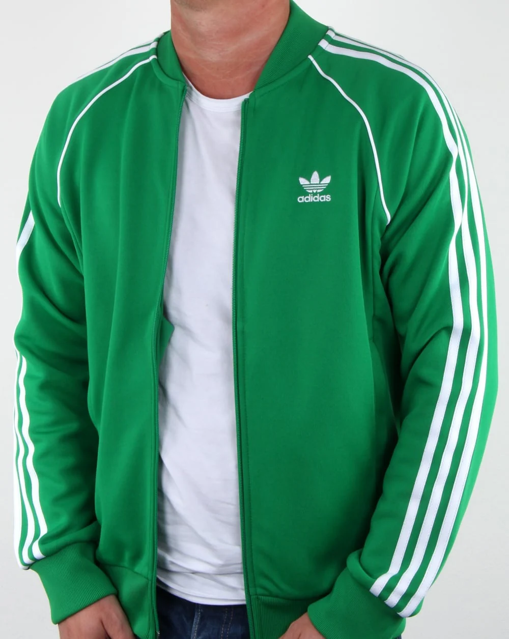Adidas Originals Superstar Track Top Green - Image 3