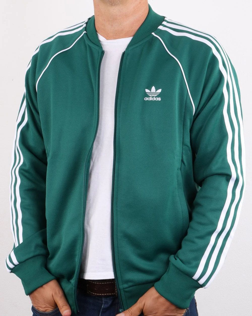 Adidas Originals Superstar Track Top Noble Green - Image 3