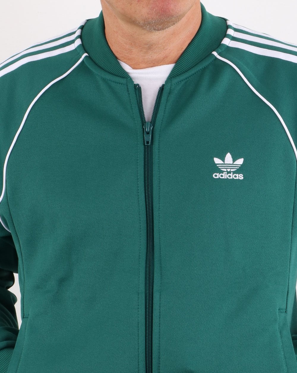 Adidas Originals Superstar Track Top Noble Green - Image 4