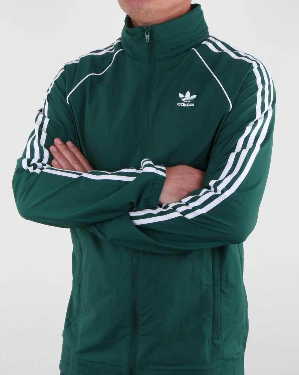 Adidas Originals Superstar Windbreaker Green - Image 3