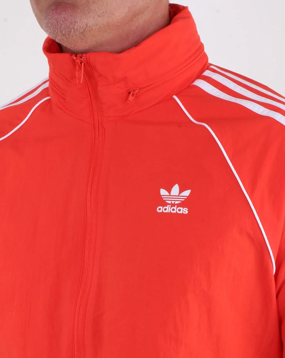 Adidas Originals Superstar Windbreaker Hi Res Red - Image 2