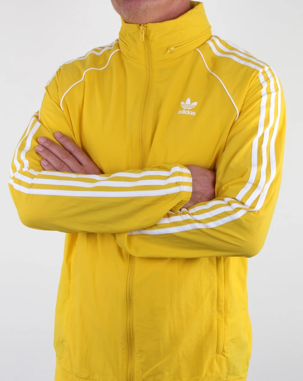Adidas Originals Superstar Windbreaker Tribe Yellow - Image 3