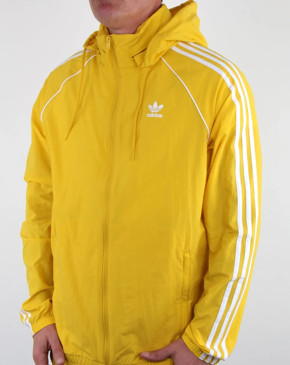 Adidas Originals Superstar Windbreaker Tribe Yellow - Image 4