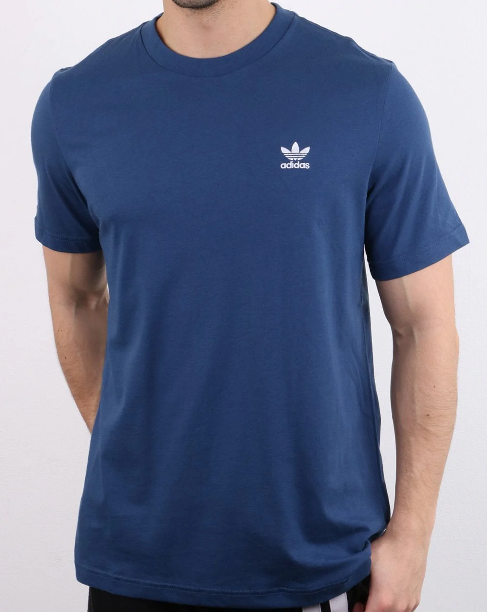 Adidas Originals T Shirt Deep Blue - Image 2