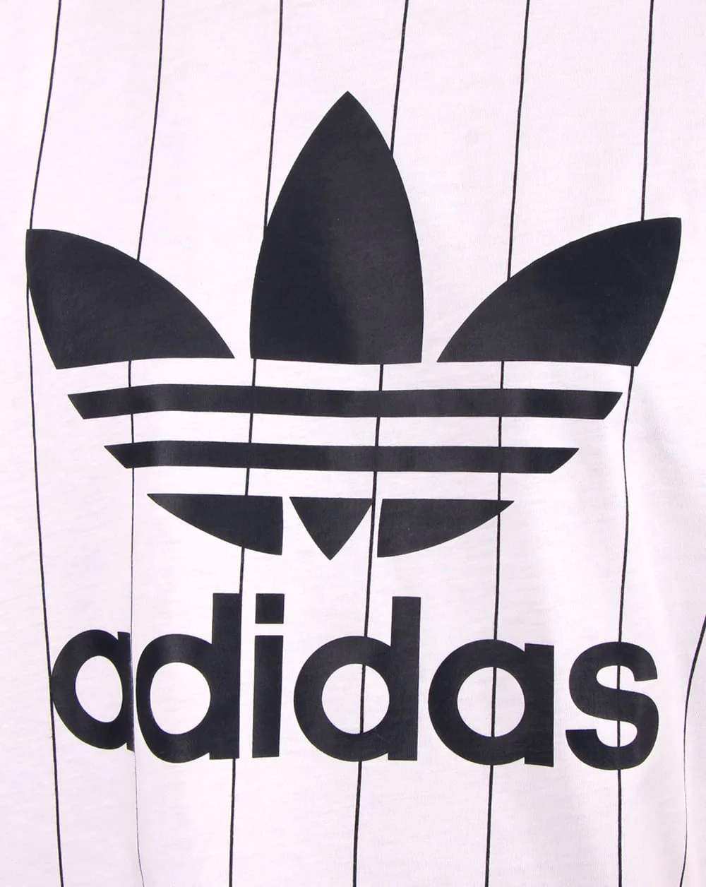 Adidas Originals TKO Pinstripe T Shirt White - Image 2