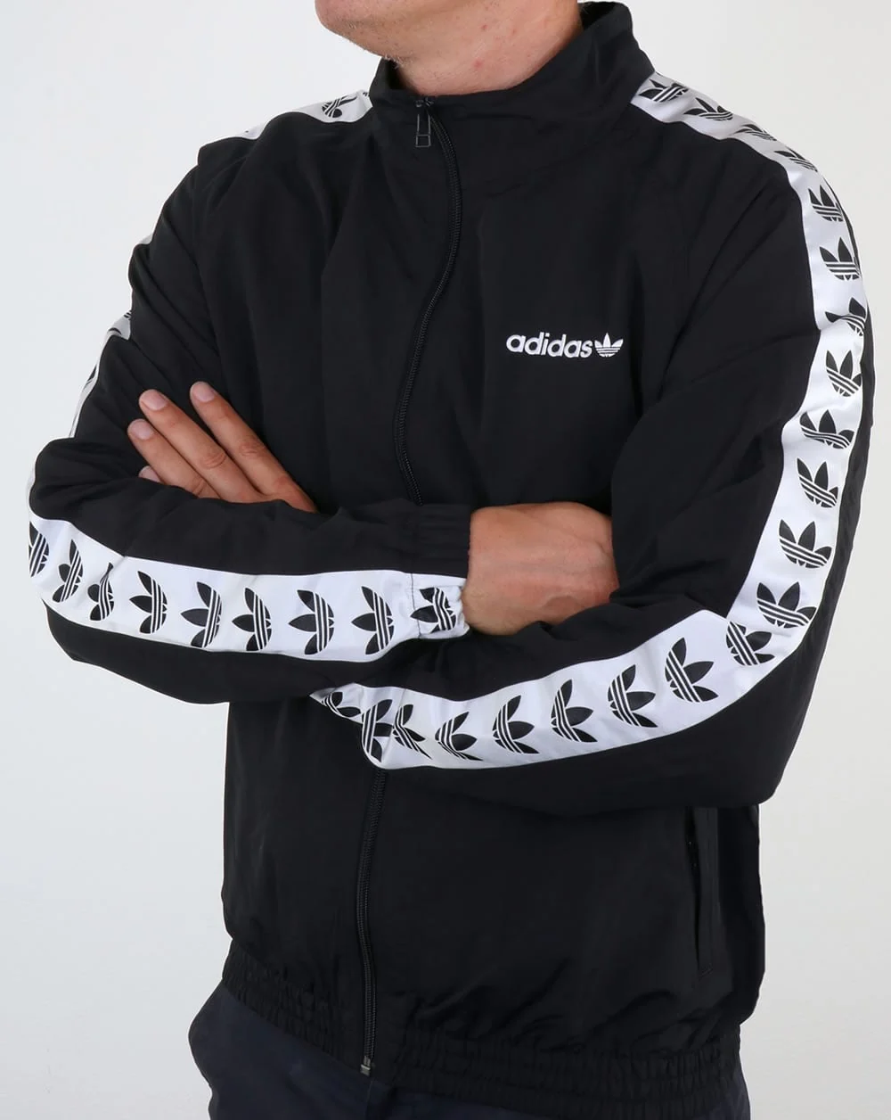Adidas Originals TNT Tape Wind Jacket Black/White - Image 3