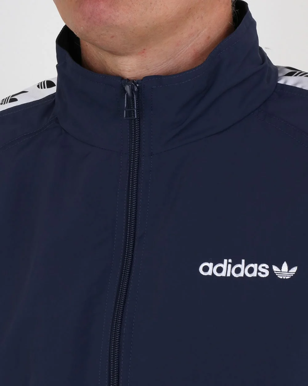Adidas Originals TNT Tape Wind Jacket Trace Blue/White - Image 2