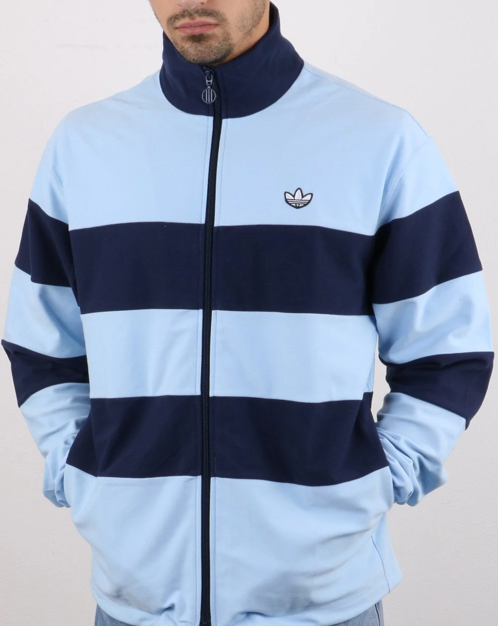 Adidas Originals Track Top Sky / Navy - Image 4