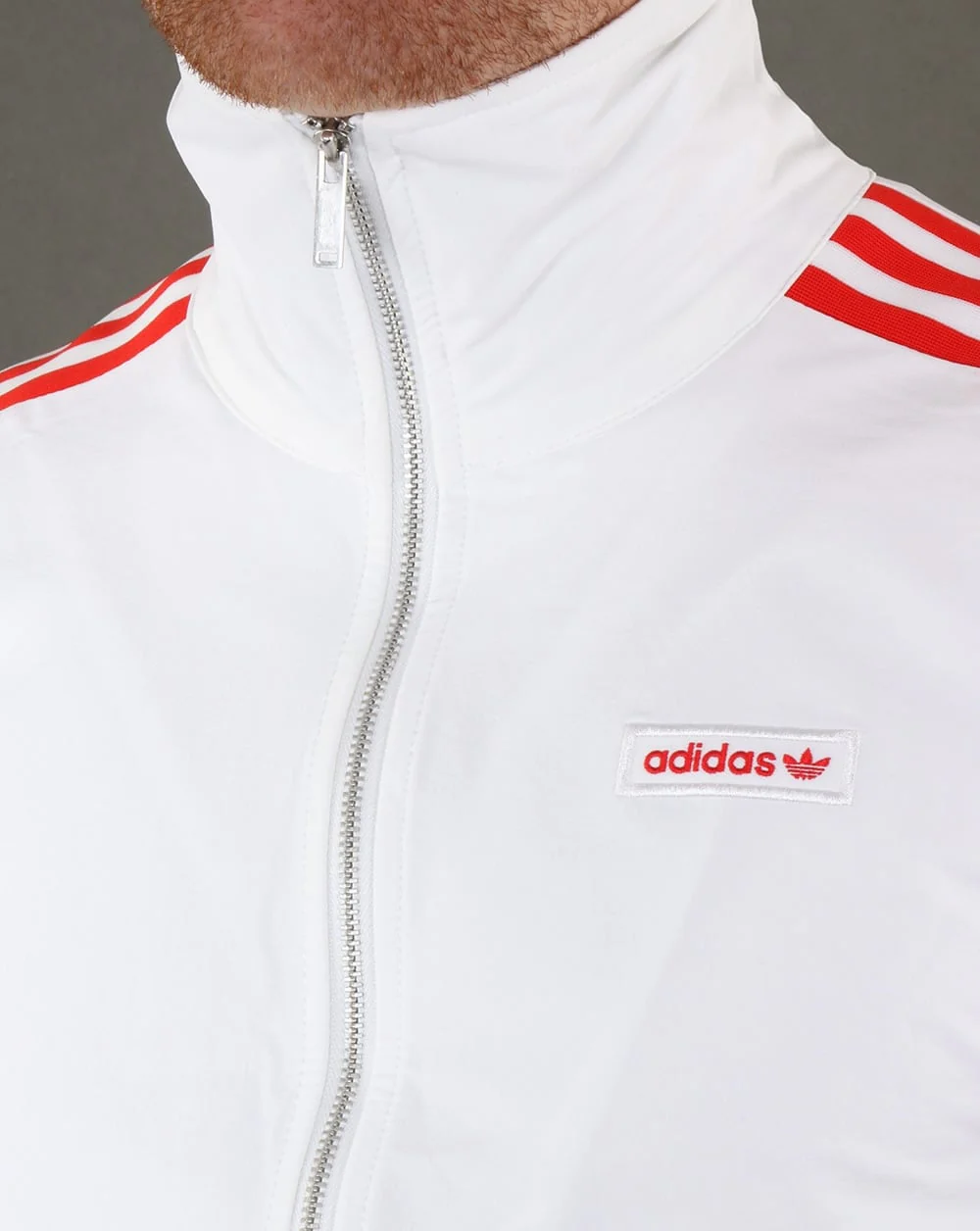 Adidas Originals Track Top White-red - Image 2