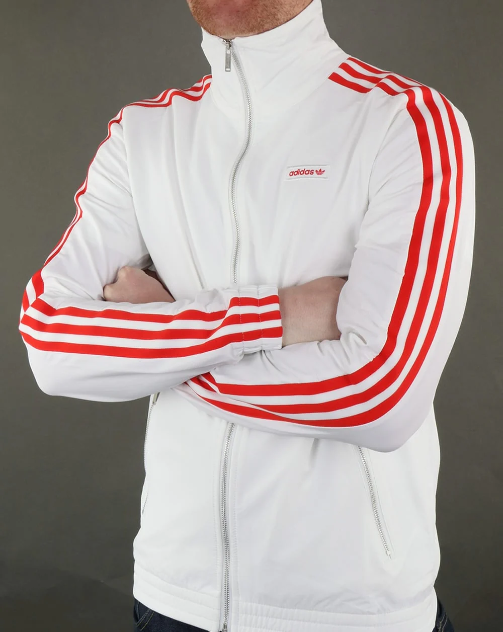 Adidas Originals Track Top White-red - Image 3