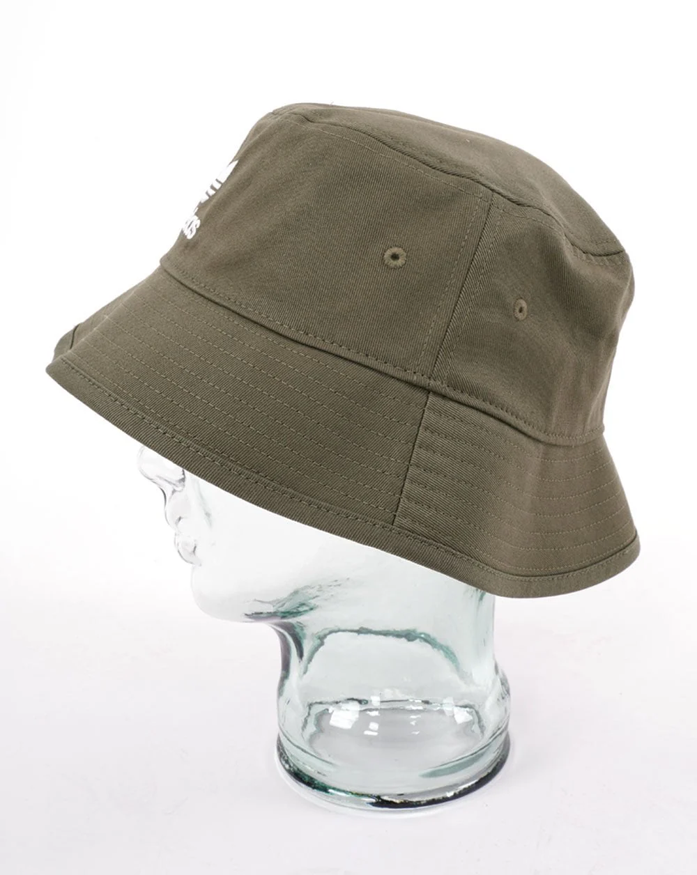Adidas Originals Trefoil Bucket Hat Olive Green - Image 3