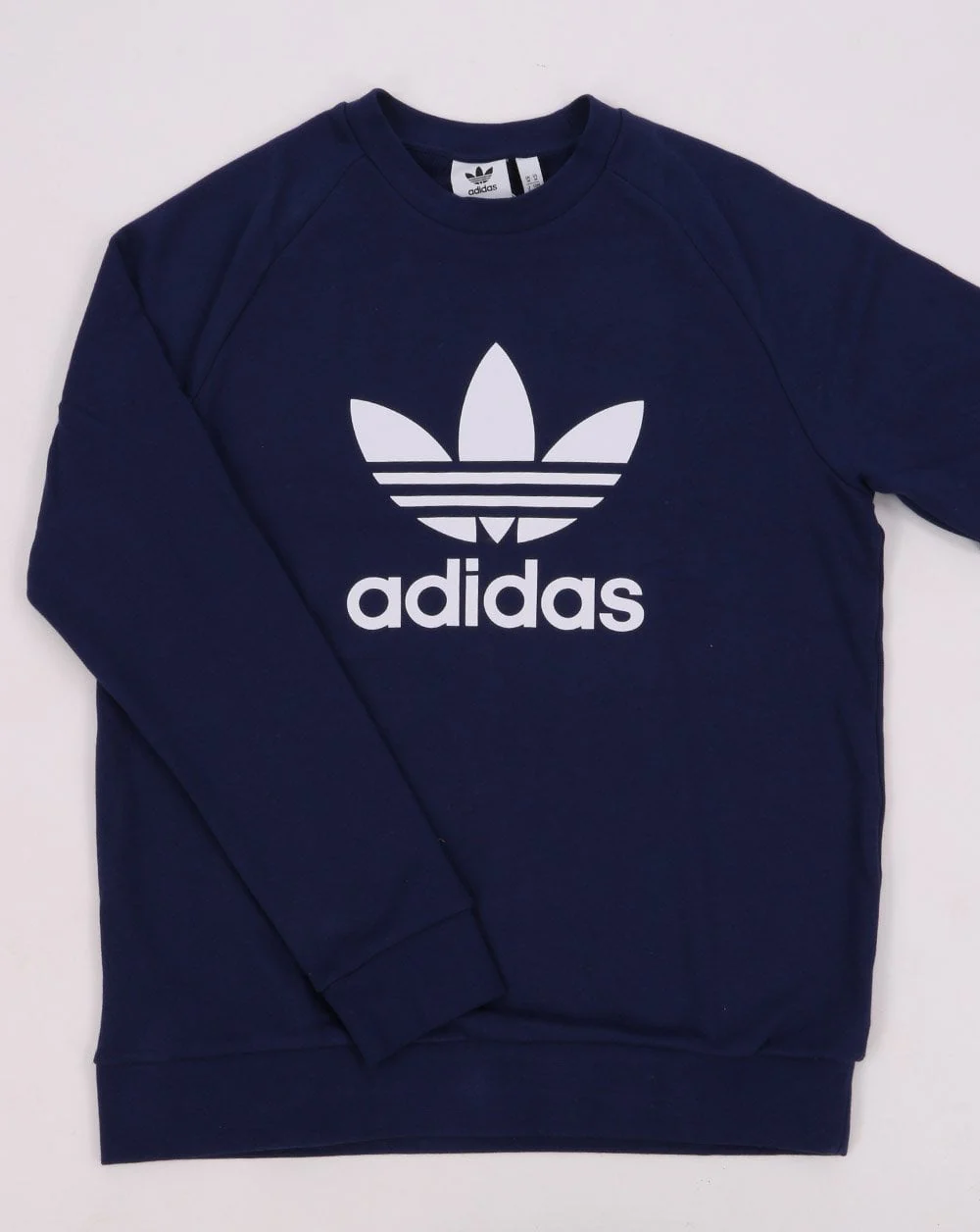 Adidas Originals Trefoil Crew Sweat Navy
