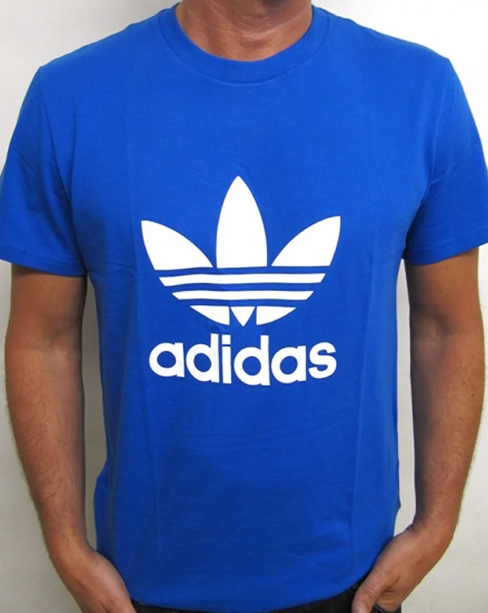 Adidas Originals Trefoil Logo T-shirt Bluebird Blue