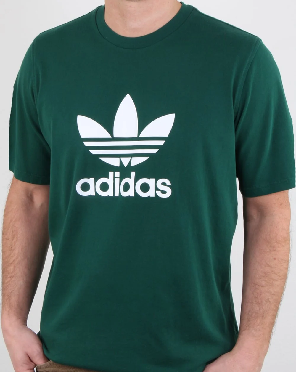Adidas Originals Trefoil T Shirt Green