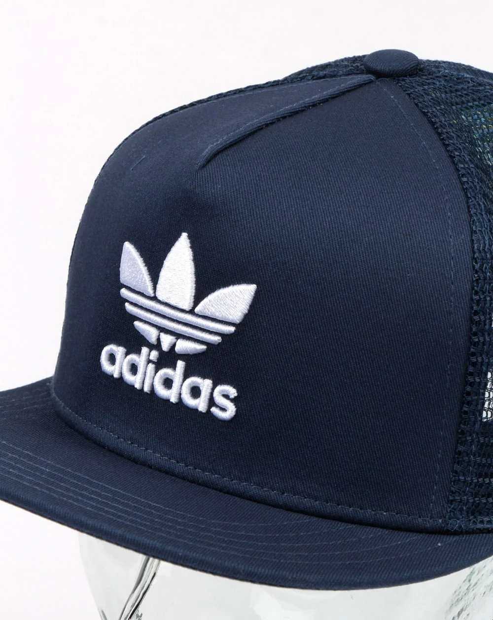 Adidas Originals Trefoil Trucker Cap Rich Blue - Image 2