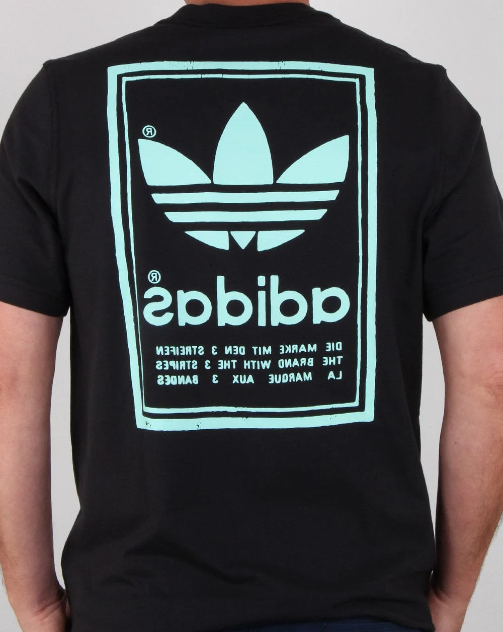 Adidas Originals Vintage T Shirt Black - Image 4