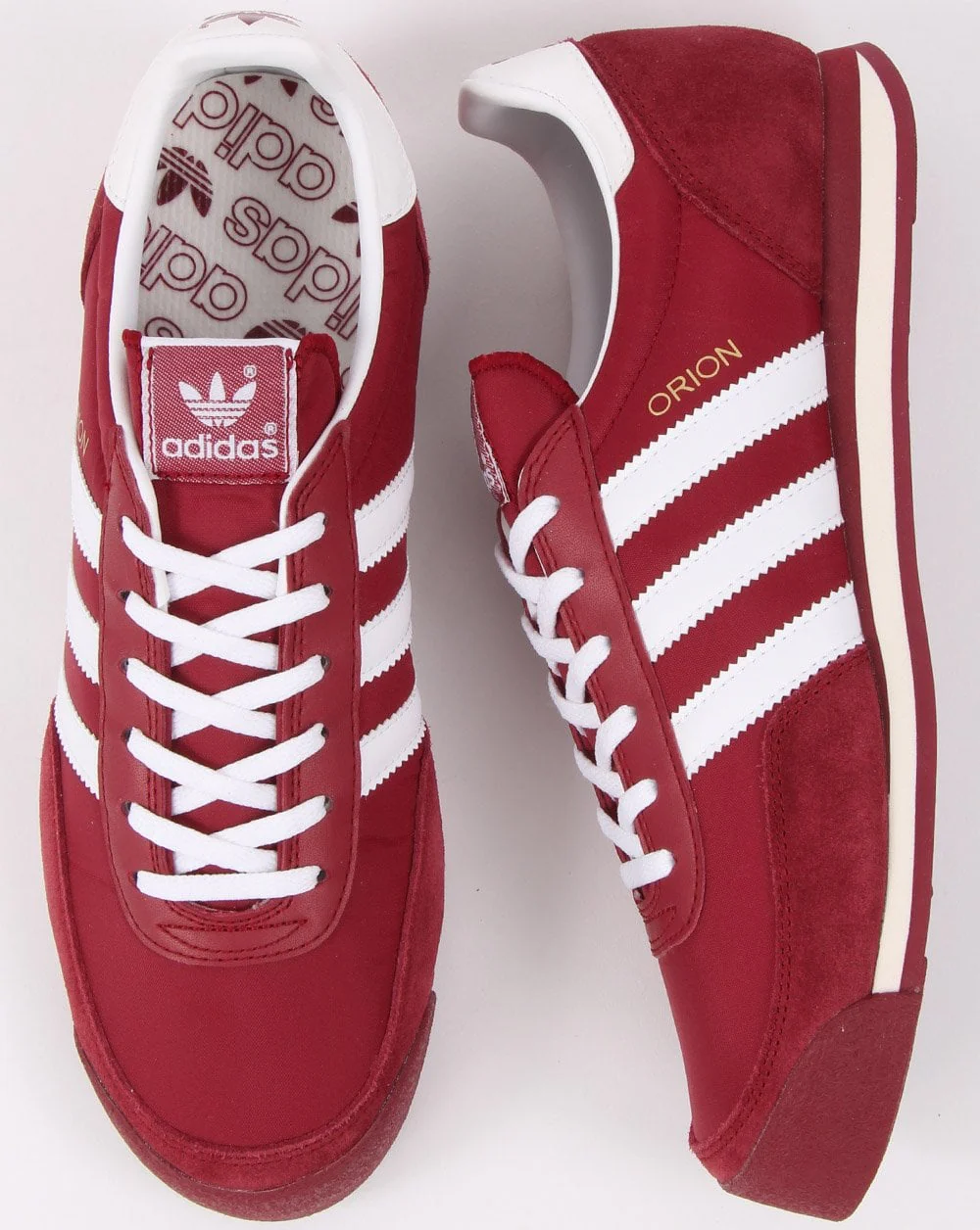 Adidas Orion Trainers Burgundy