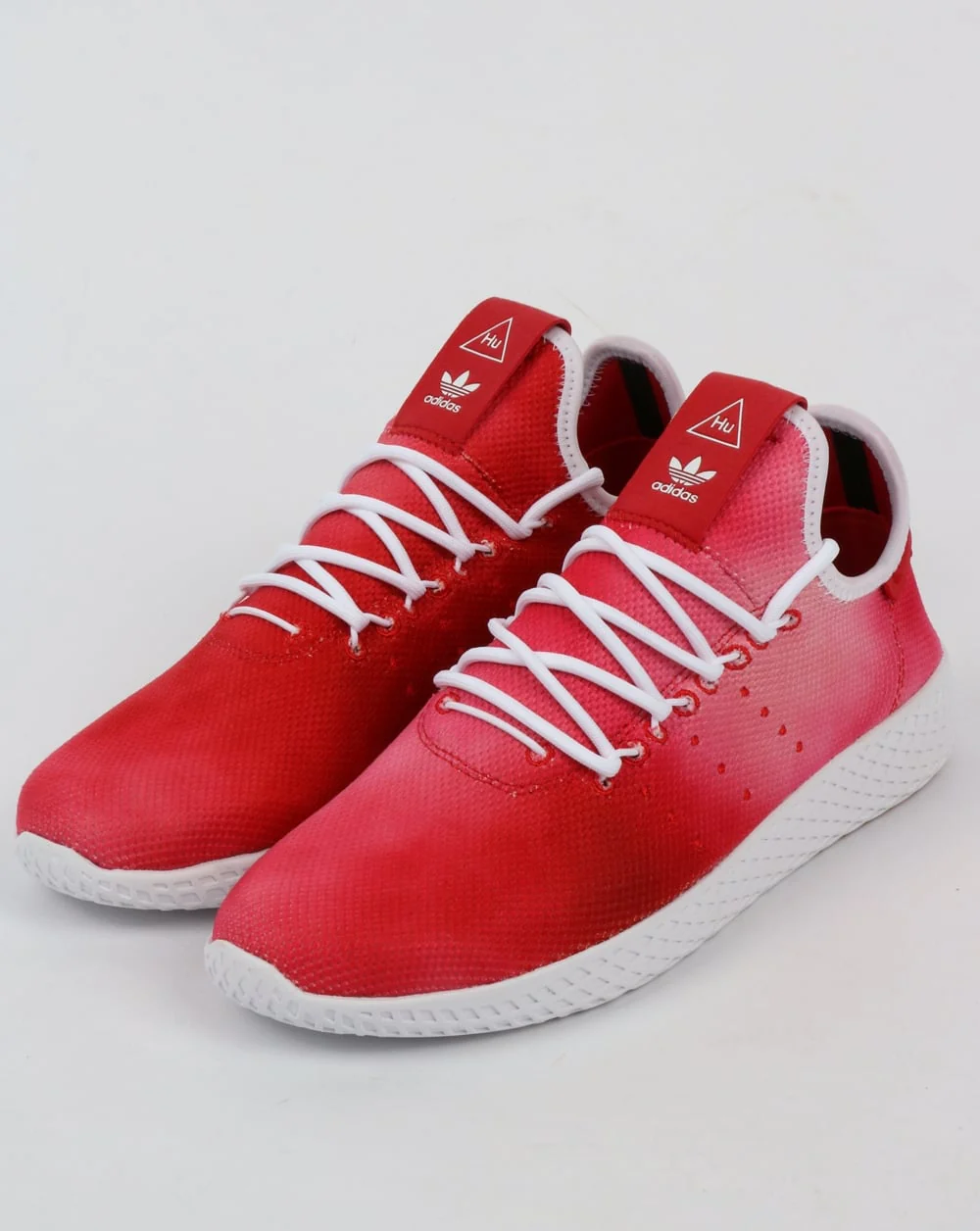 Adidas PW HU Holi Tennis Trainers Scarlet Red/White