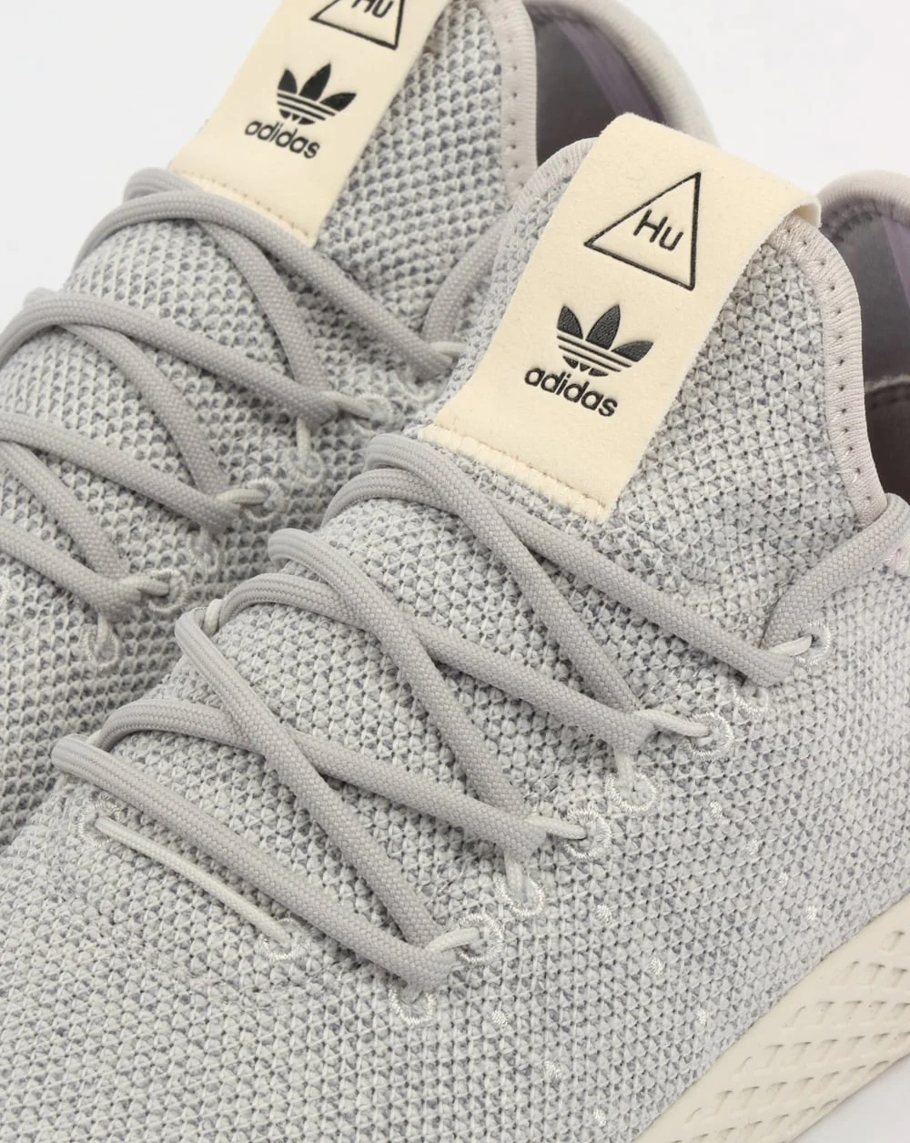 Adidas PW Tennis HU Trainers Grey/White - Image 4