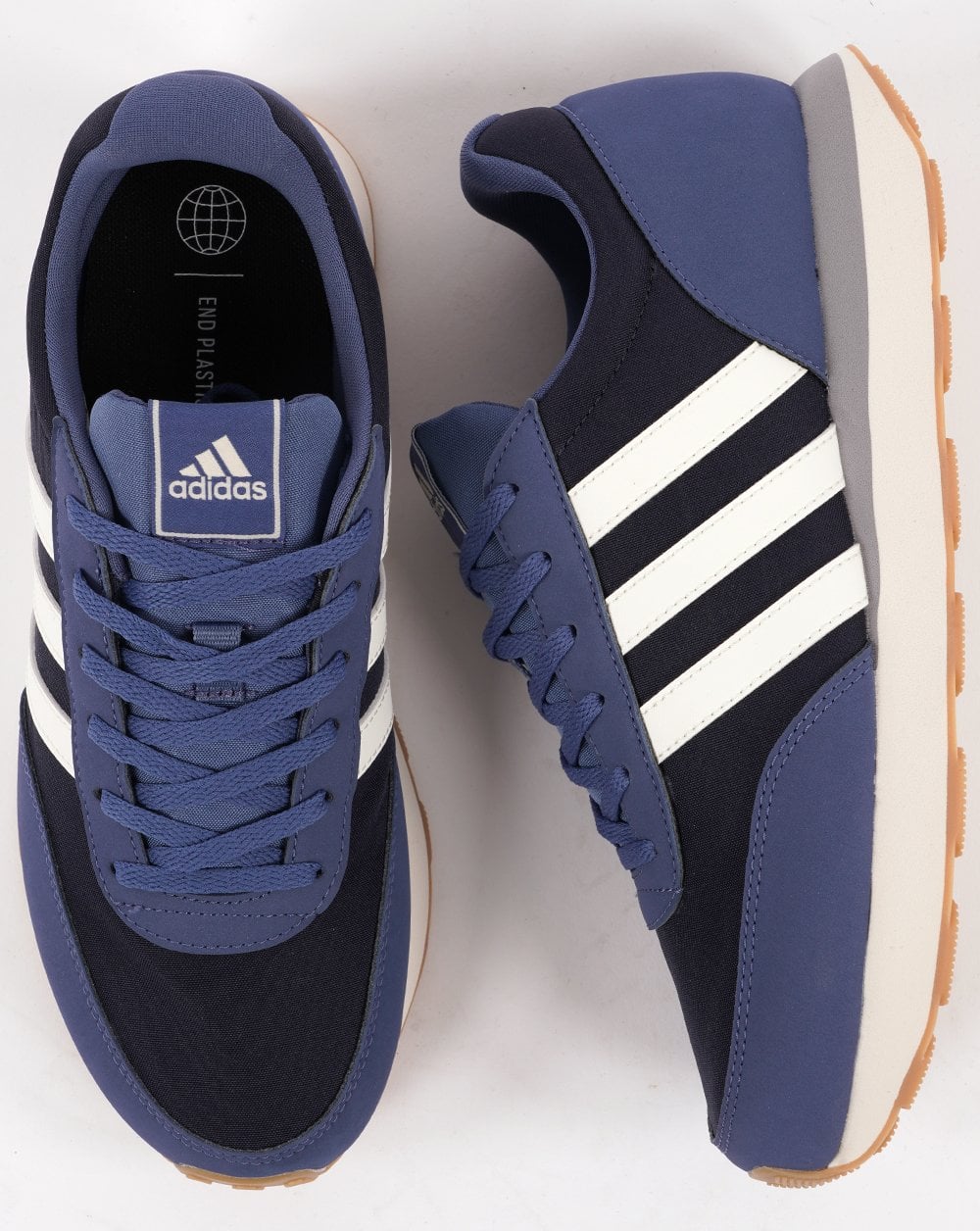 Adidas Run 60s 3.0 Trainers Legend Ink/White/Blue - Image 4