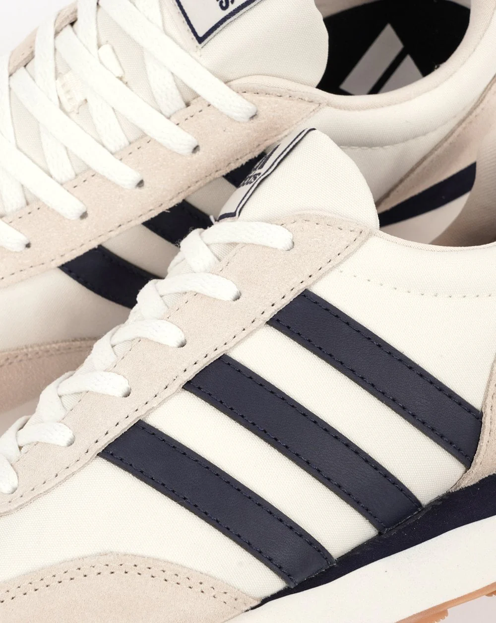 Adidas Run 60s Trainers Off White / Navy - Image 3